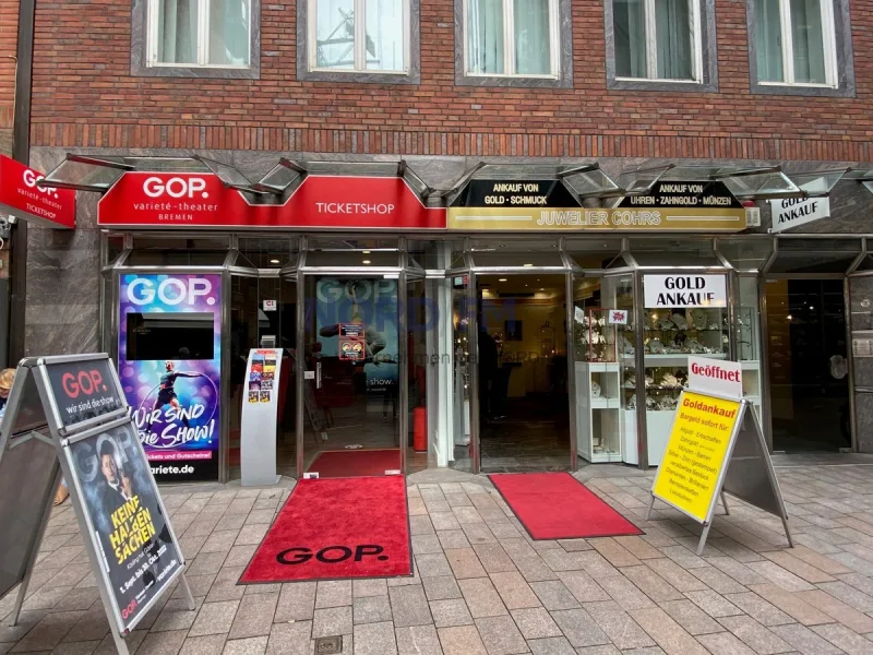 Außenansicht - Laden/Einzelhandel mieten in Bremen - Ladenfläche in der Bremer Fußgängerzone!