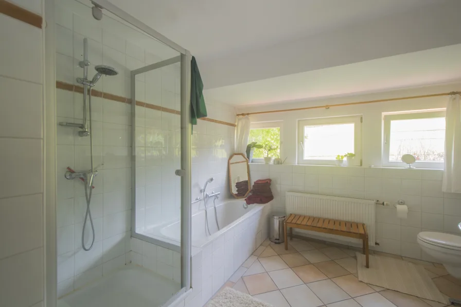 Badezimmer im OG - Haupthaus