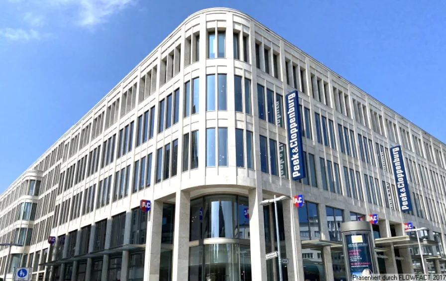 Fassade - Büro/Praxis mieten in Hannover - FIH - DER GEWERBEMAKLER - Helle, moderne Bürofläche im repräsentativen Kröpcke Center