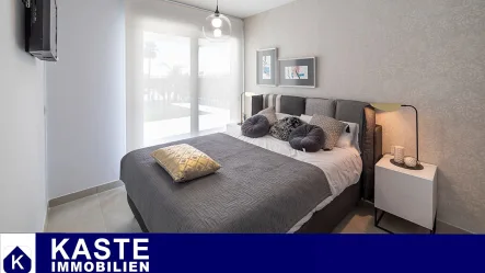 Titelbild - Wohnung kaufen in Alicante  - Modernes Apartment mit neuen Außenanlagen und Terrasse an der Costa Blanca in Strandnähe.