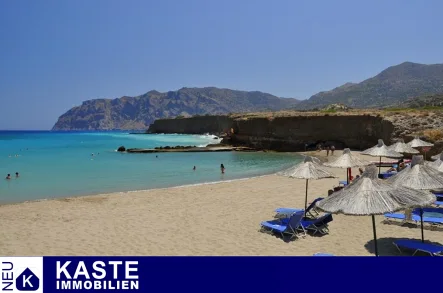 Titel - Grundstück kaufen in Mochlos - Baugrundstück mit Meerblick, Nord-Ost Kreta