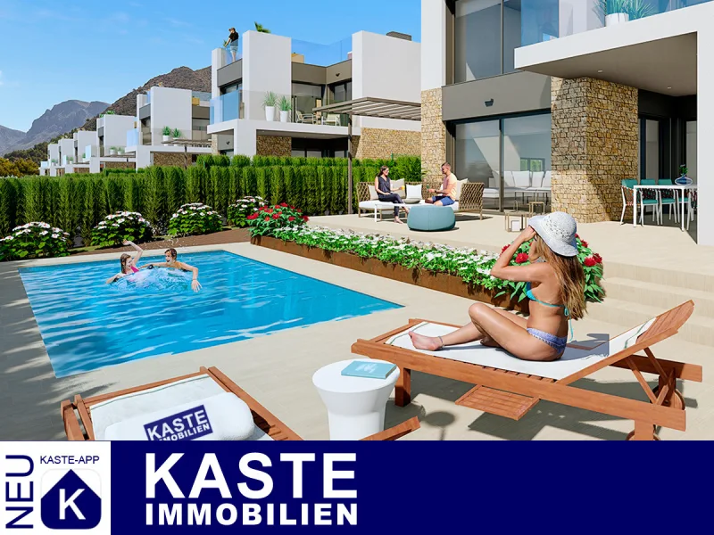 Titel - Haus kaufen in Artà - Erstbezug: Villa auf Mallorca - Nur 700 m zum Strand! Dachterrasse, Garten & Pool