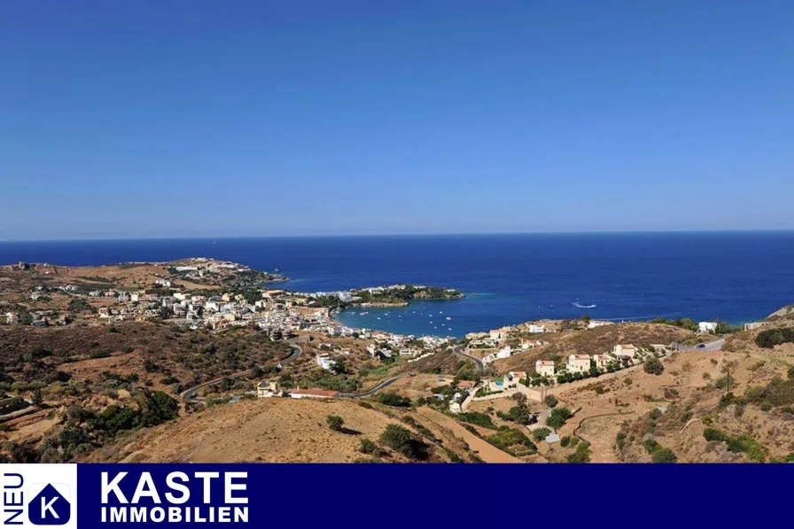 Titel - Grundstück kaufen in Agia Pelagia - 7 Baugrundstücke mit Meerblick in Agia Pelagia, Heraklion, insgesamt 21.890 m2