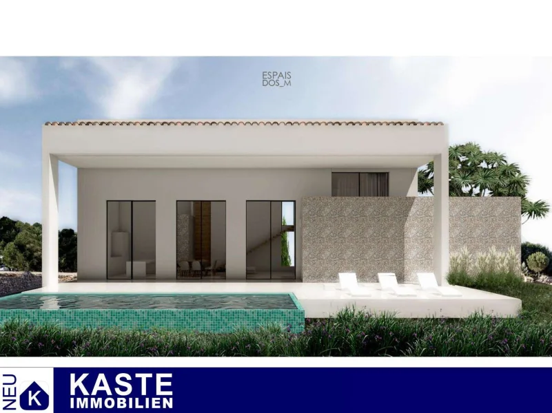 Titel - Haus kaufen in Sa Teulada - Erstbezug auf Mallorca: Exklusive Luxusvilla mit Pool in ruhiger Gegend