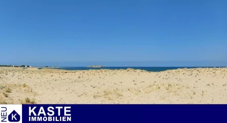 Titel - Grundstück kaufen in Kissamos - Großes ebenes Strandgrundstück mit Baugenehmigung auf Kreta.