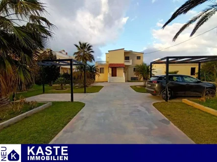 Titel - Haus kaufen in Maleme - Stilvolle Villa in unmittelbarer Nähe zum Strand auf Kreta