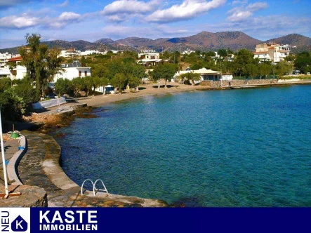 Titel - Grundstück kaufen in Agios Nikolaos - Investieren in Meerblick: Baugrundstück in Agios Nikolaos, Kreta, mit vielversprechendem Potenzial.