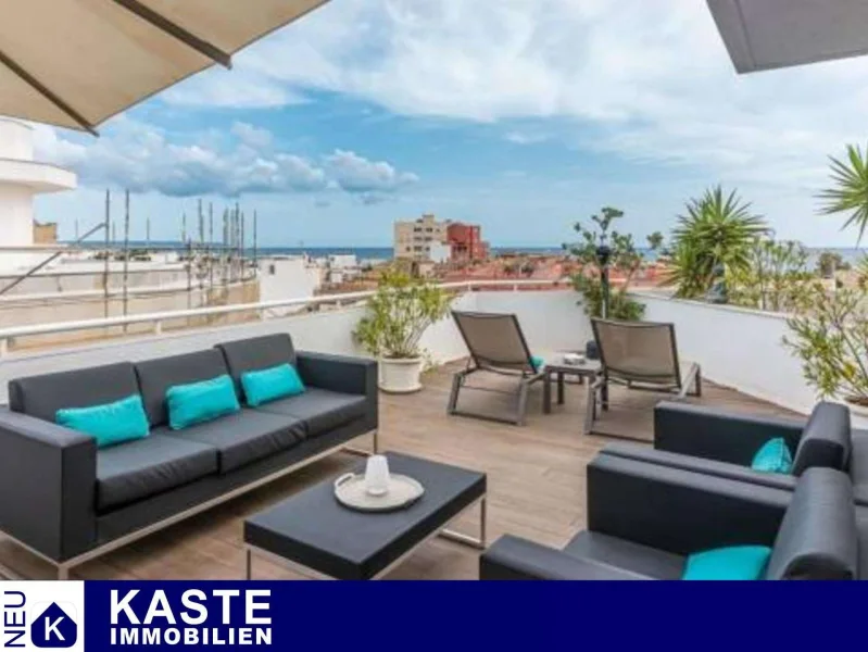 Titel - Wohnung kaufen in Portixol - Mallorca | Penthouse in Es Molinar-Can Pere Antoni