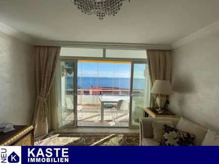 Titel - Wohnung kaufen in Cas Català - Meerblick-Apartment in Cas Català - nahe Palma