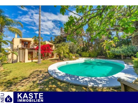 Titel - Haus kaufen in Cielo de Bonaire - Einzigartiges Chalet mit Pool in Cielo de Bonaire