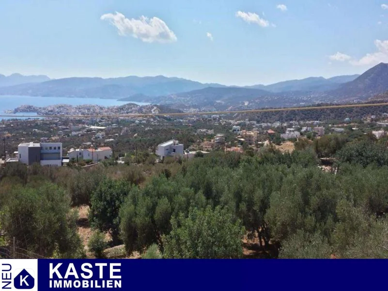 Titel - Haus kaufen in Agios Nikolaos - Große Villa in guter Lage mit schöner Aussicht