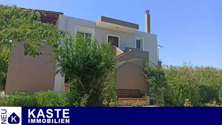 Titel - Haus kaufen in Platanias - Exklusive Villa in Platanias zu verkaufen mit Großen Grundstück