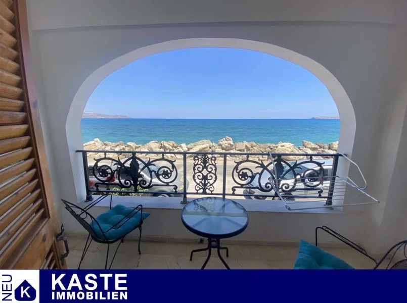 Titel - Haus kaufen in Kalyves - Airbnb | Apartmenthaus direkt am Meer in Kalyves, nahe Chania