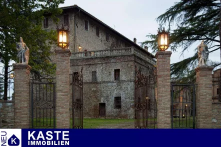 Titel - Haus kaufen in Buonconvento - Großartiges historisches Anwesen mit Herrenhaus, Landhaus und Park