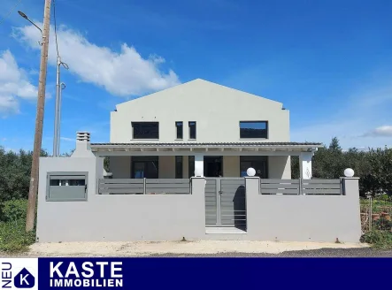 Titel - Haus kaufen in Kissamos - Neubau mit großem Grundstück nur 1500m zum Strand, zweites Grundstück verfügbar