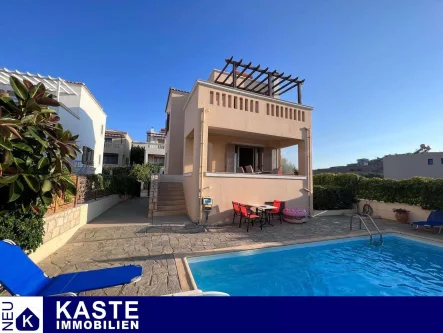 Titel - Haus kaufen in Panormos - Charmante Villa in Panormos, Rethymno – Ihr Rückzugsort auf Kreta