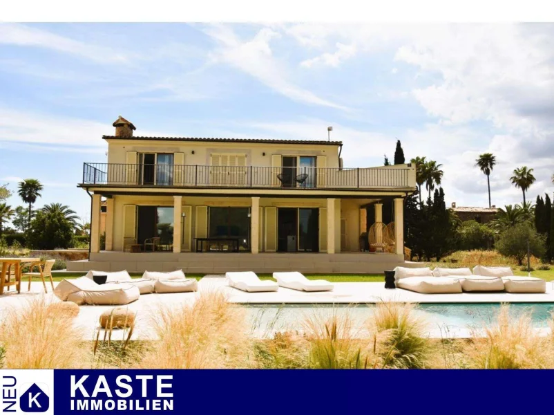 Titel - Haus kaufen in Santa Eugenia - Modernisierte Finca in Santa Eugenia mit Pool und Bergblick