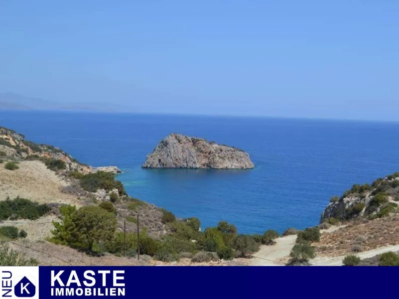 Titel - Grundstück kaufen in Istron  - Erschlossenes Grundstück am Meer im ruhigen Istron auf Kreta.