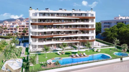 La Loya de Sa Coma 01 - Wohnung kaufen in Sant Llorenç des Cardassar - Mallorca | modernes Neubau-Apartment mit Gemeinschaftspool nahe den Stränden an der Ostküste