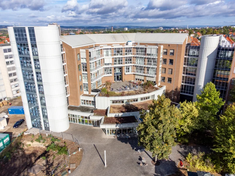 Luftbild - Büro/Praxis mieten in Göttingen - Fantastische Büroetagen mit Weitblick über Göttingen