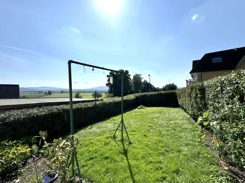 kleine Gartenfläche