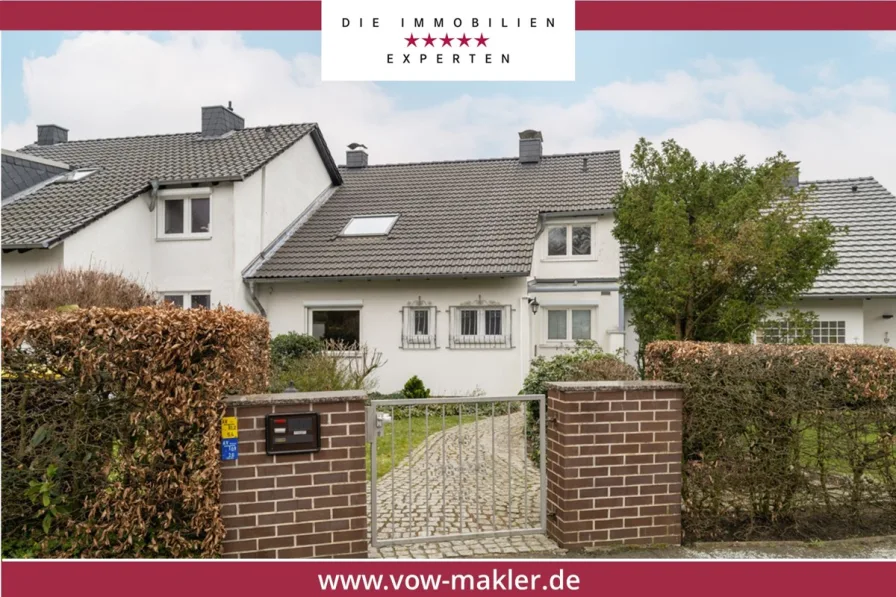 Vorderansicht Haus - Haus kaufen in Braunschweig - Mascherode - Gepflegtes Haus in gefragter Wohnlage!