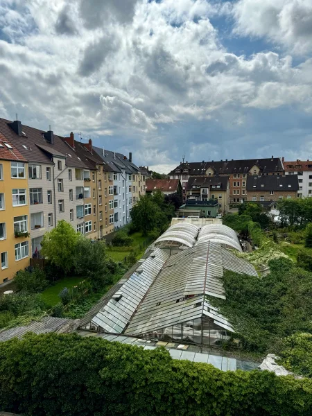 Ausblick vom Balkon