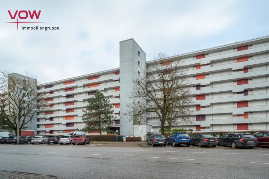 Frontansicht - Wohnung kaufen in Hamburg - Gepflegtes Appartement in beliebter Wohnlage!