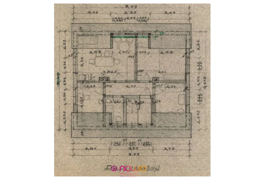 Grundriss Dachgeschoss