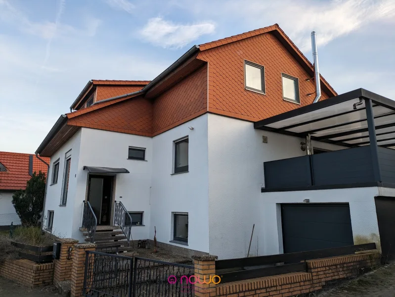 Außenansicht - Haus kaufen in Salzgitter-Lichtenberg - Großzügiges Einfamilienhaus mit Weitblick in bester Lage von SZ-Lichtenberg