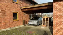 Carport mit Wallbox