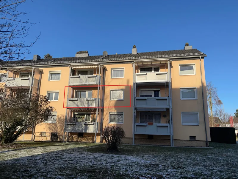 Außenansicht - Wohnung kaufen in Wolfenbüttel / Linden - Lichtdurchflutete Eigentumswohnung in Wolfenbüttel Linden!