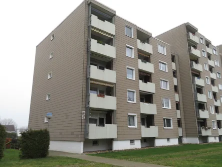 Balkonseite - Wohnung mieten in Braunschweig / Siegfriedviertel - Helle 2-Zimmerwohnung mit Loggia