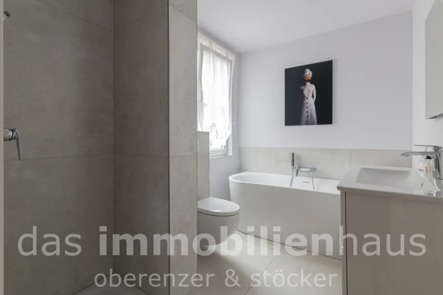 Badezimmer en suite - Doppelhaushälfte in Salzgitter Thiede