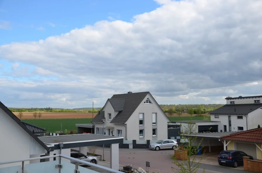 Blick von der Dachterrasse