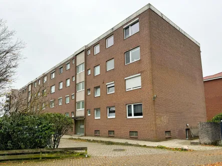 Hausansicht - Wohnung mieten in Oldenburg - Einziehen und Wohlfühlen: Frisch sanierte 2-Zimmer-Wohnung in Eversten