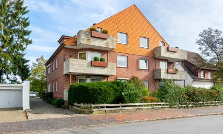 Hausansicht - Wohnung mieten in Oldenburg - Moderne 1-Zimmer-Wohnung in Bürgerfelde – Perfekt für Studierende, Azubis und Singles!