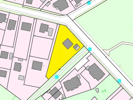 Auszug Liegenschaftskarte - Grundstück kaufen in Oldenburg - Exklusives Baugrundstück für Investoren und Bauträger