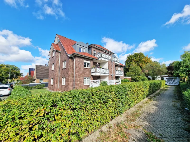 Seitenansicht - Wohnung kaufen in Oldenburg - Junge Eigentumswohnung nebst Balkon, Kellerraum und Außenstellplatz