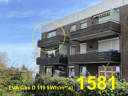 Ansicht  - Wohnung kaufen in Heiligenhafen - OSTSEE-Kauf/Heiligenhafen/gepflegte ETW/ca. 60 m² Wohnfl./3 Zi./Balkon/ Binnensee/ 285.000 EURO