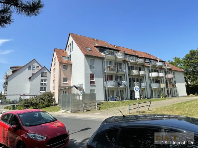 Außenansicht - Wohnung mieten in Göttingen - Ideal für Studenten: Gemütliche 1-Zimmer-Wohnung mit Balkon direkt am Klinikum