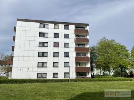 Ostansicht - Wohnung mieten in Göttingen / Geismar - Sonnige 2-Zimmer-Wohnung mit Balkon und Blick ins Grüne in Geismar