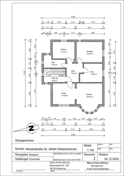 Grundriss OG