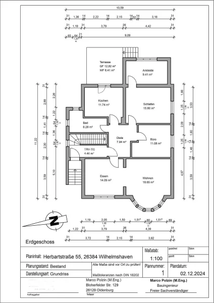 Grundriss EG