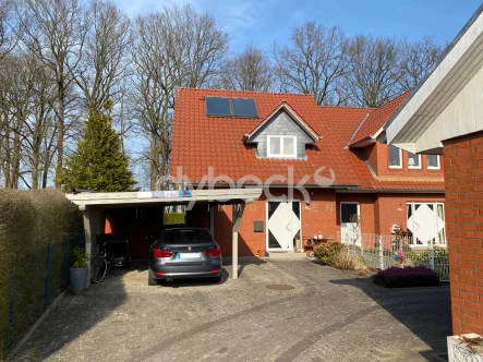 Straßenansicht - Haus kaufen in Brietlingen - Charmante Doppelhaushälfte - nahe Lüneburg.