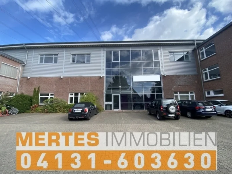 Mertes Immobilien - Büro/Praxis mieten in Norderstedt - Ab ca. 250 m² teilbare Büroflächen in Norderstedt-Glashütte mieten