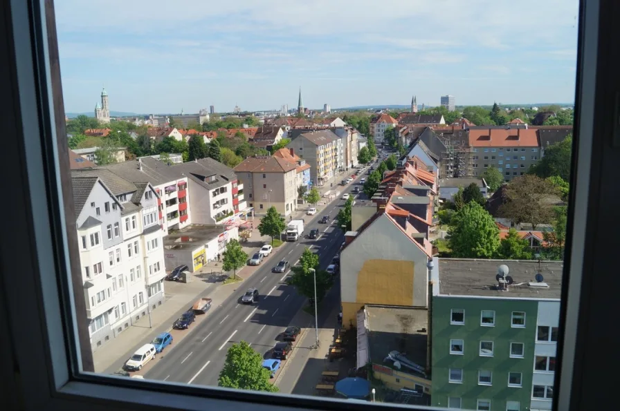 Blick aus dem Fenster