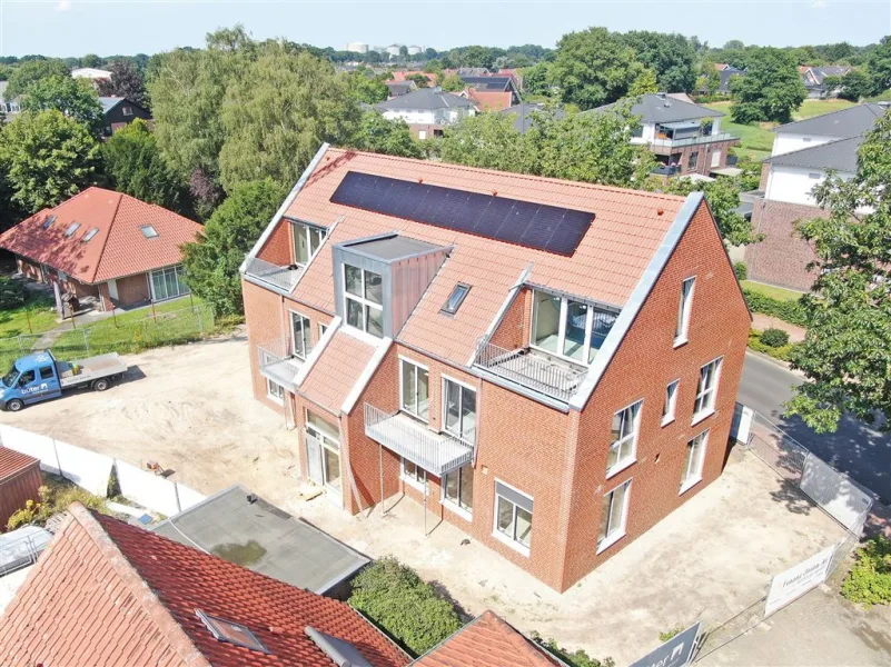 Außenansicht - Wohnung mieten in Emlichheim - Erstbezug: Moderne Zwei-Zimmer-Wohnung mit Balkon in Emlichheim zu vermieten! 