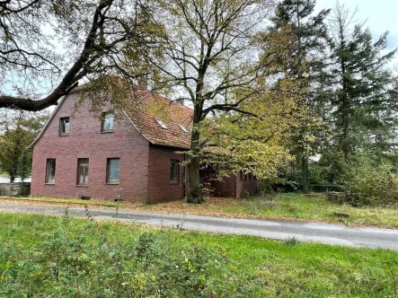 Ansicht - Haus kaufen in Isterberg - Resthof mit ehemaliger Gaststätte,  Wohnung, Scheune und Nebengebäude