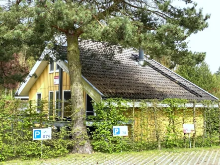 Südansicht - Haus kaufen in Mirow/ Granzow - wunderschön gelegenes modernisiertes FH in ruhiger Lage zum Müritz Nationalpark. Alleinstehend!